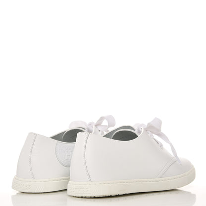 Hermes Calfskin One Sneakers 38 White 4 of 12
