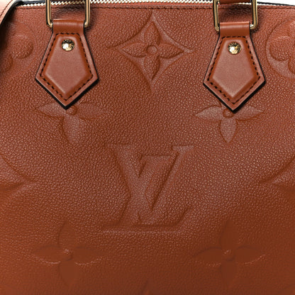 Louis Vuitton Empreinte Monogram Giant Speedy Bandouliere 25 Cognac 19 of 23