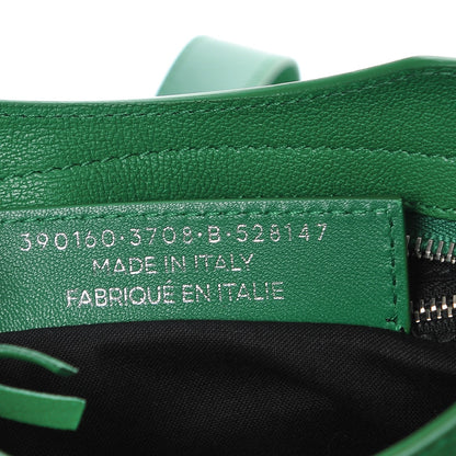Balenciaga Agneau Silver Metallic Edge Hardware Mini City Vert Emeraude 7 of 7