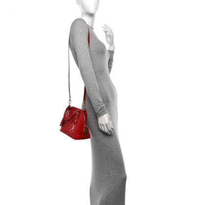 Louis Vuitton Vernis Alma BB Cherry 2 of 10