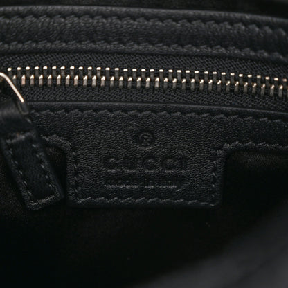 Gucci New Velvet Ashmir GG Monogram Small Jackie 1961 Hobo Black 6 of 9