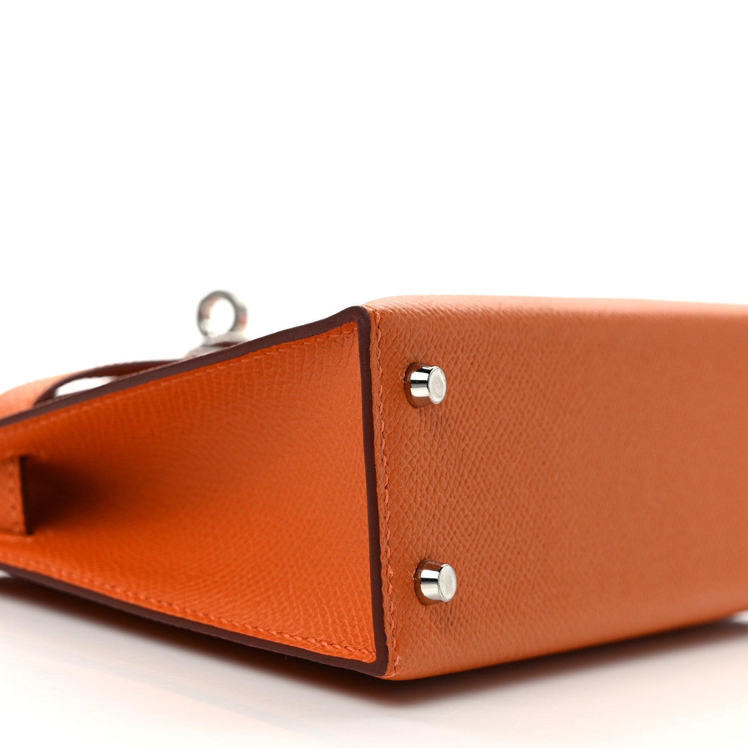 Hermes Epsom Mini Kelly Sellier 20 Orange 8 of 10