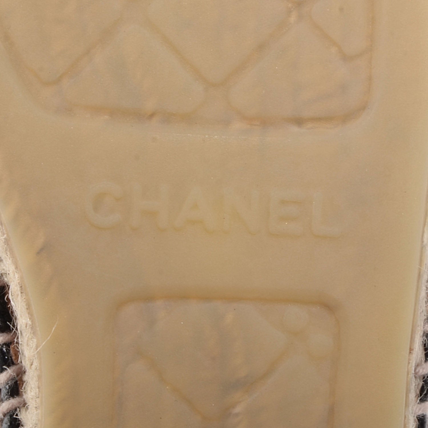 Chanel Lambskin CC Espadrilles 36 Black 7 of 8