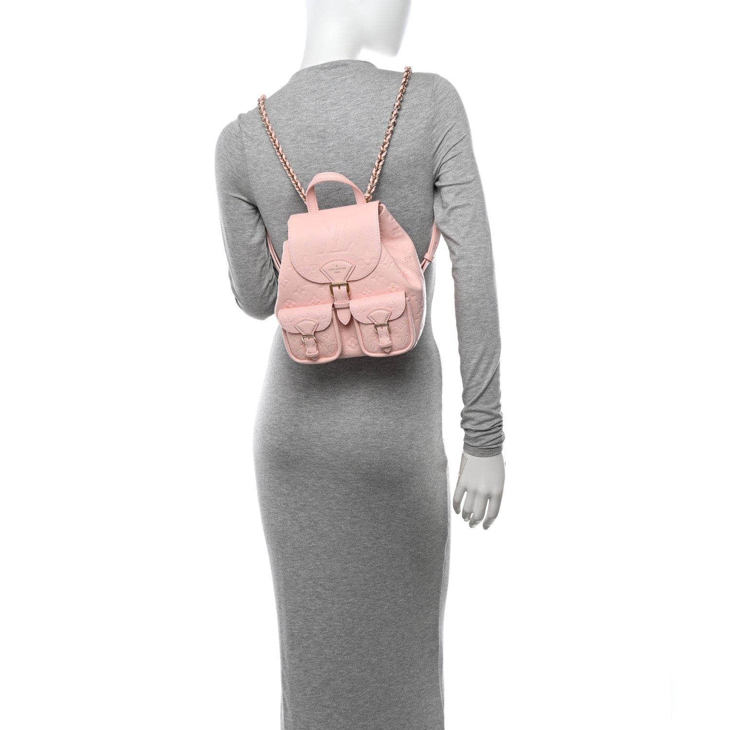 louis vuitton backpack with pink Louis Vuitton Empreinte Monogram Backup Backpack Pink Opale 1523975 – FASHIONPHILE