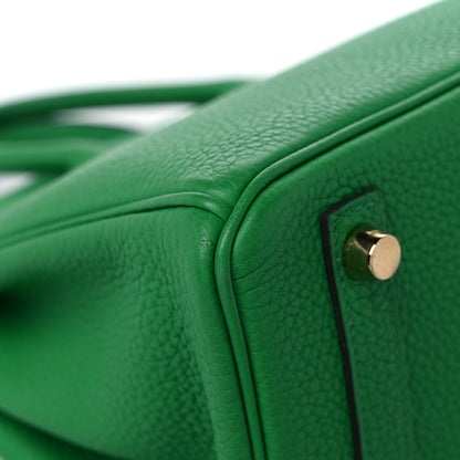 Hermes Togo Birkin 25 Bambou 10 of 13