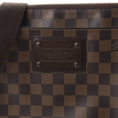 Louis Vuitton Damier Ebene Brooklyn Flat Pochette 9 of 9