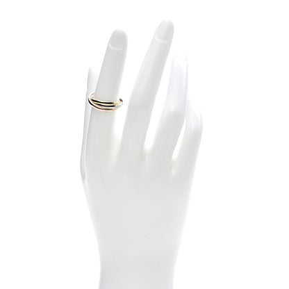 Cartier 18K Pink Yellow White Gold Extra Small Les Must De Trinity Ring 52 6 2 of 6