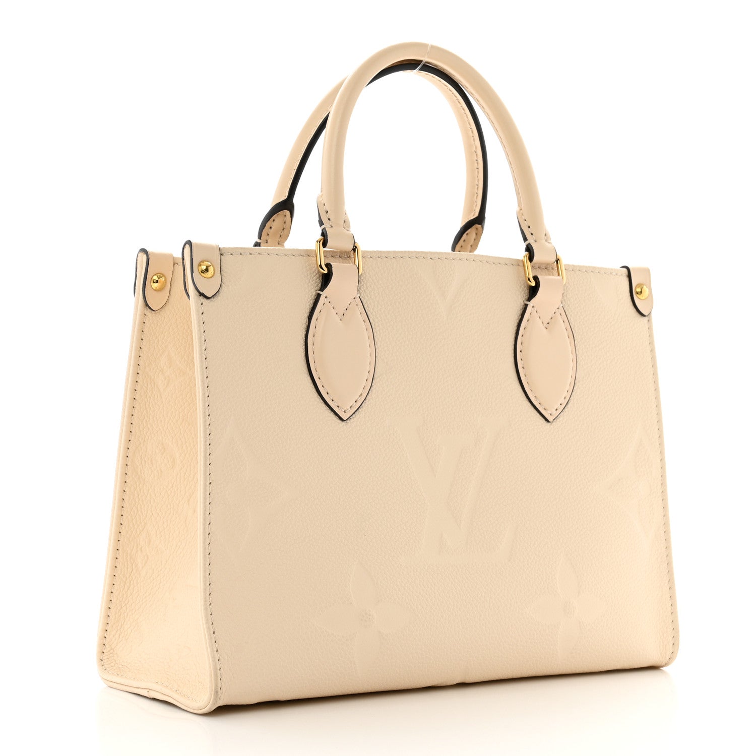 Louis Vuitton Empreinte Monogram Giant Onthego PM Cream Beige 3 of 14