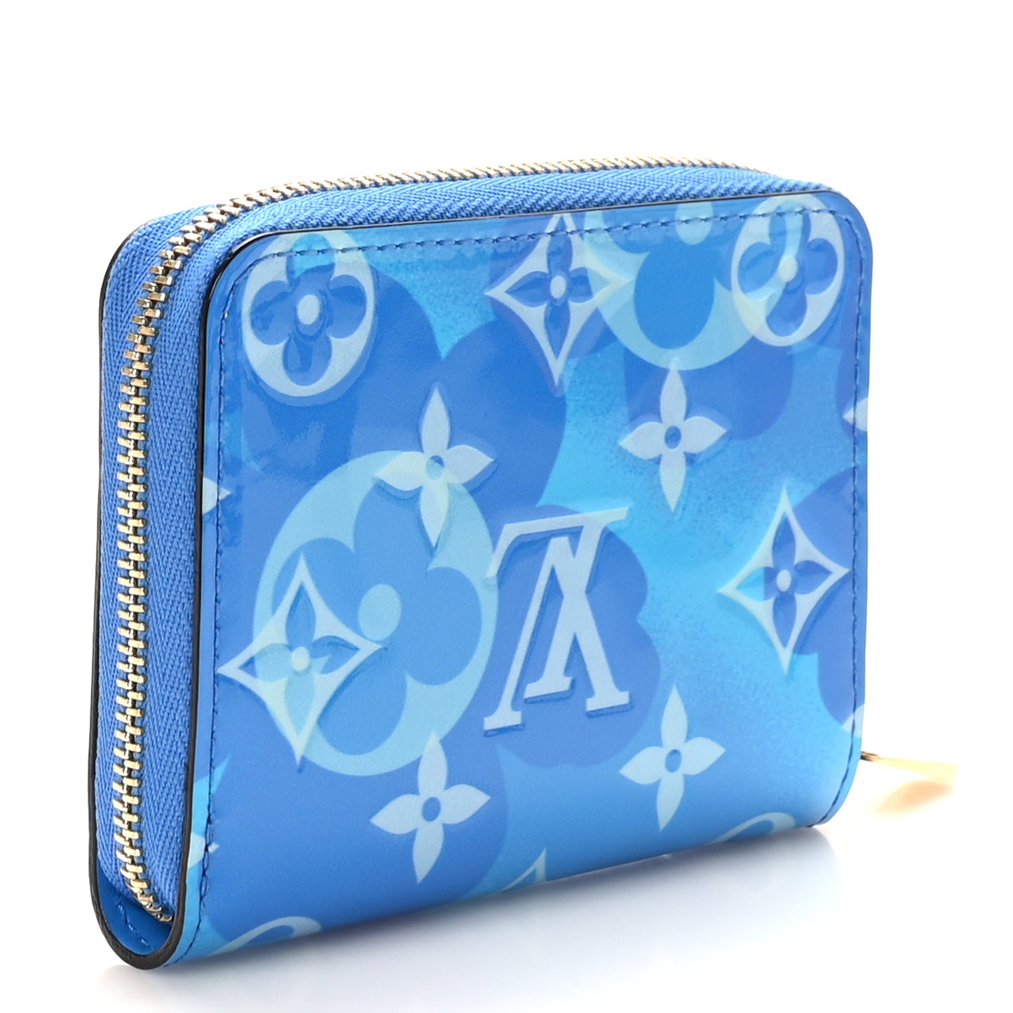 Vernis Valentine Zippy Coin Purse Blue