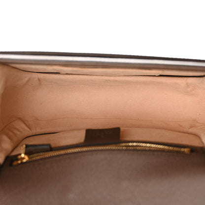 Gucci GG Supreme Monogram Web Small Ophidia Flap Messenger Bag Brown 5 of 10