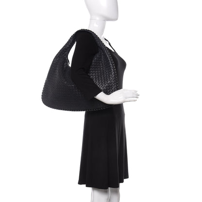 Bottega Veneta Nappa Intrecciato Medium Veneta Hobo Black 2 of 9