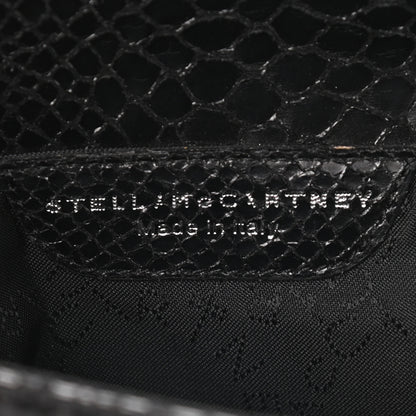 Stella McCartney Eco Python Mini Falabella Crossbody Bag Black 6 of 10