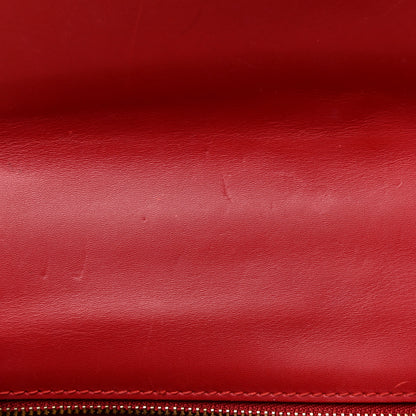 Gucci Calfskin Small Sylvie Shoulder Bag Hibiscus Red 17 of 24
