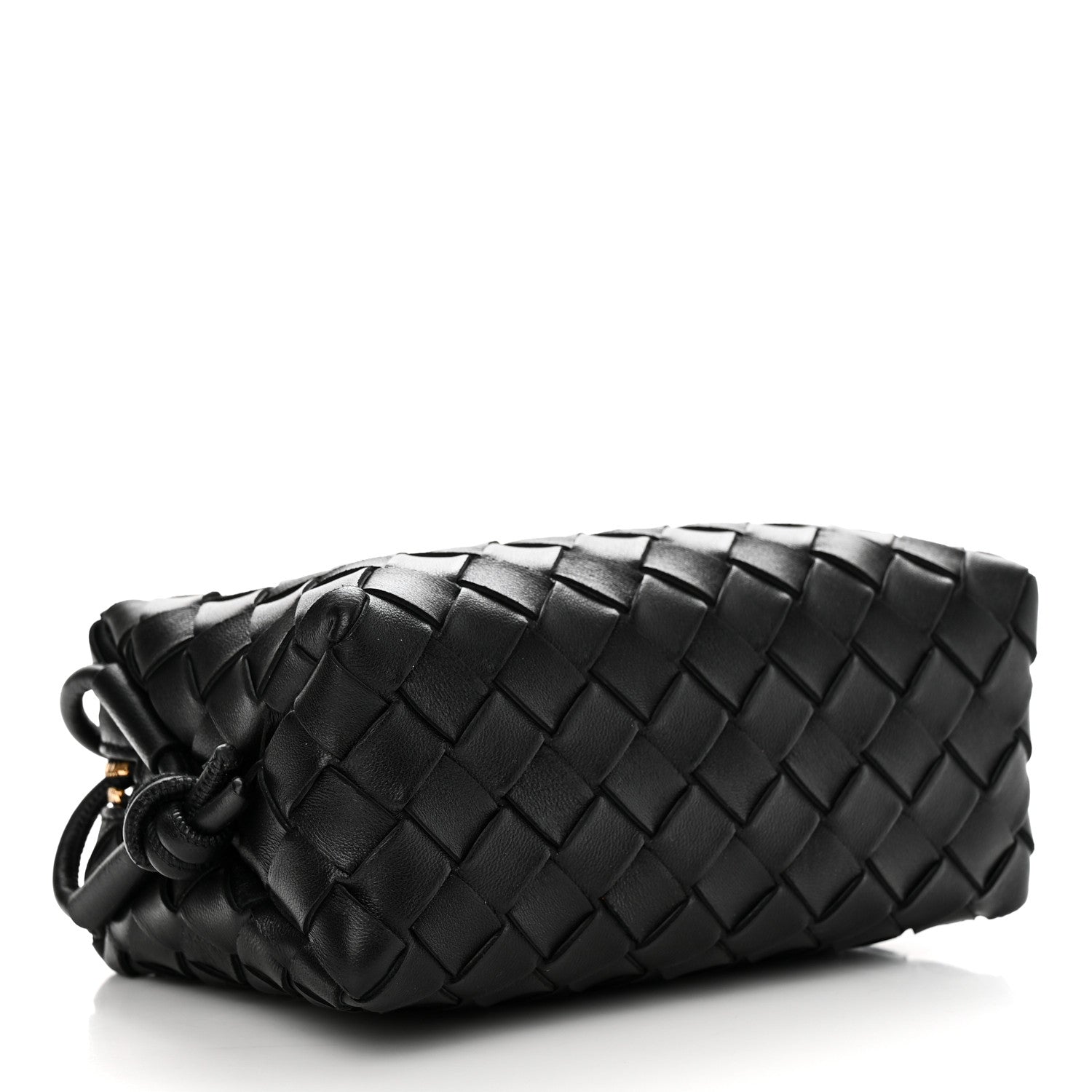 Bottega Veneta Nappa Intrecciato Mini Loop Camera Bag Black 4 of 9