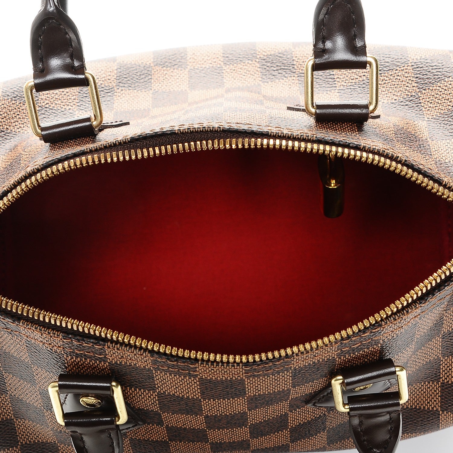 Louis Vuitton Damier Ebene Speedy Bandouliere 25 5 of 7