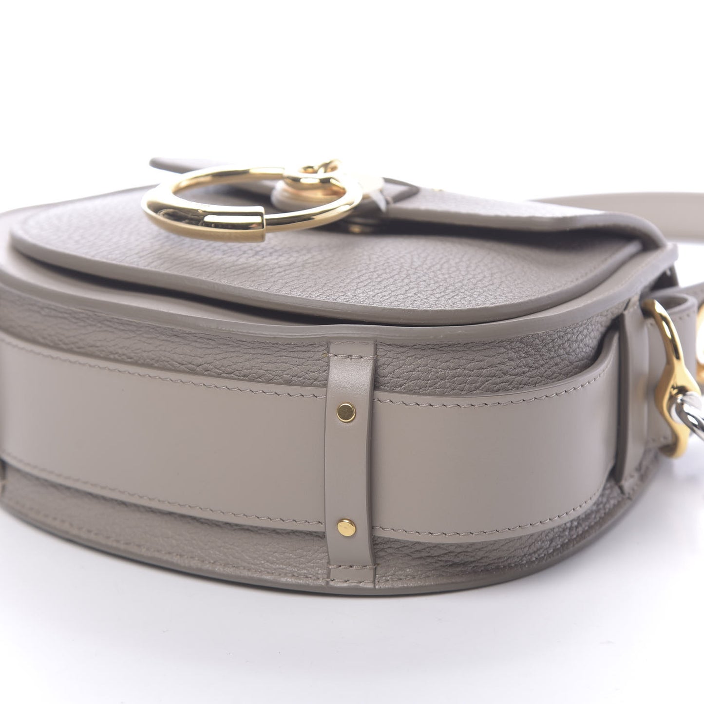 Calfskin Small Tess Bag Motty Grey