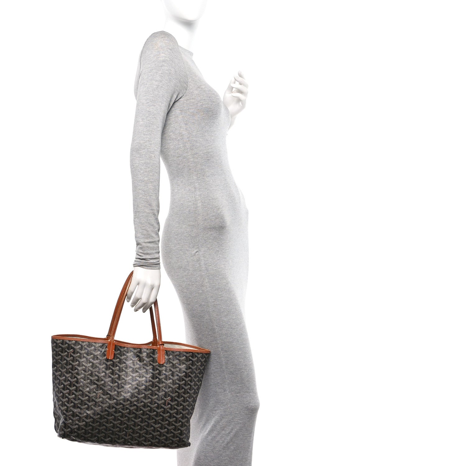 Goyard Goyardine Saint Louis PM Black Gold 2 of 26