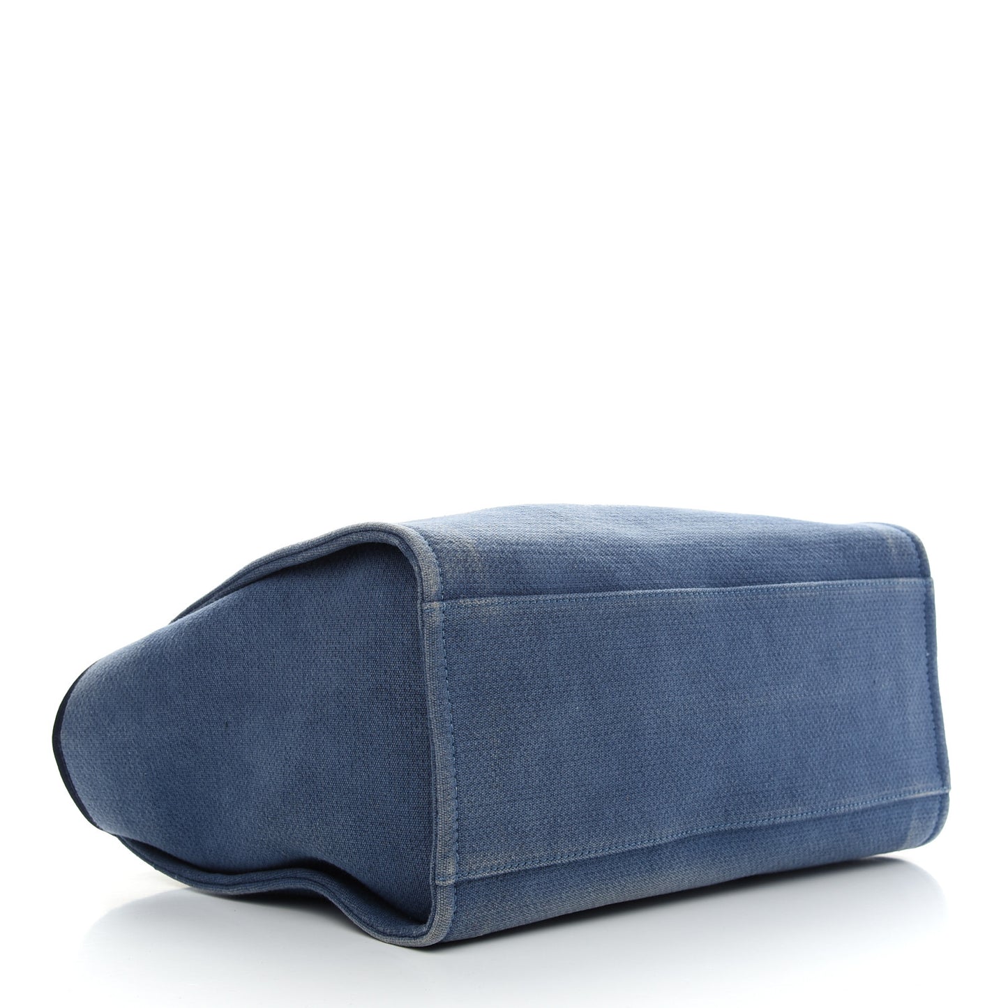 Canvas Medium Deauville Tote Blue