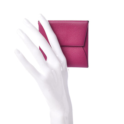 Hermes Epsom Bastia Coin Purse Rose Pourpre 2 of 7