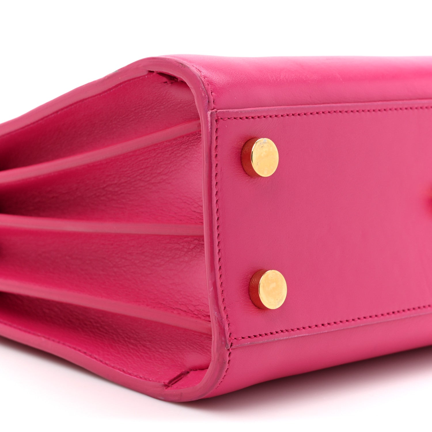 Saint Laurent Calfskin Nano Sac De Jour Fluo Pink 10 of 22