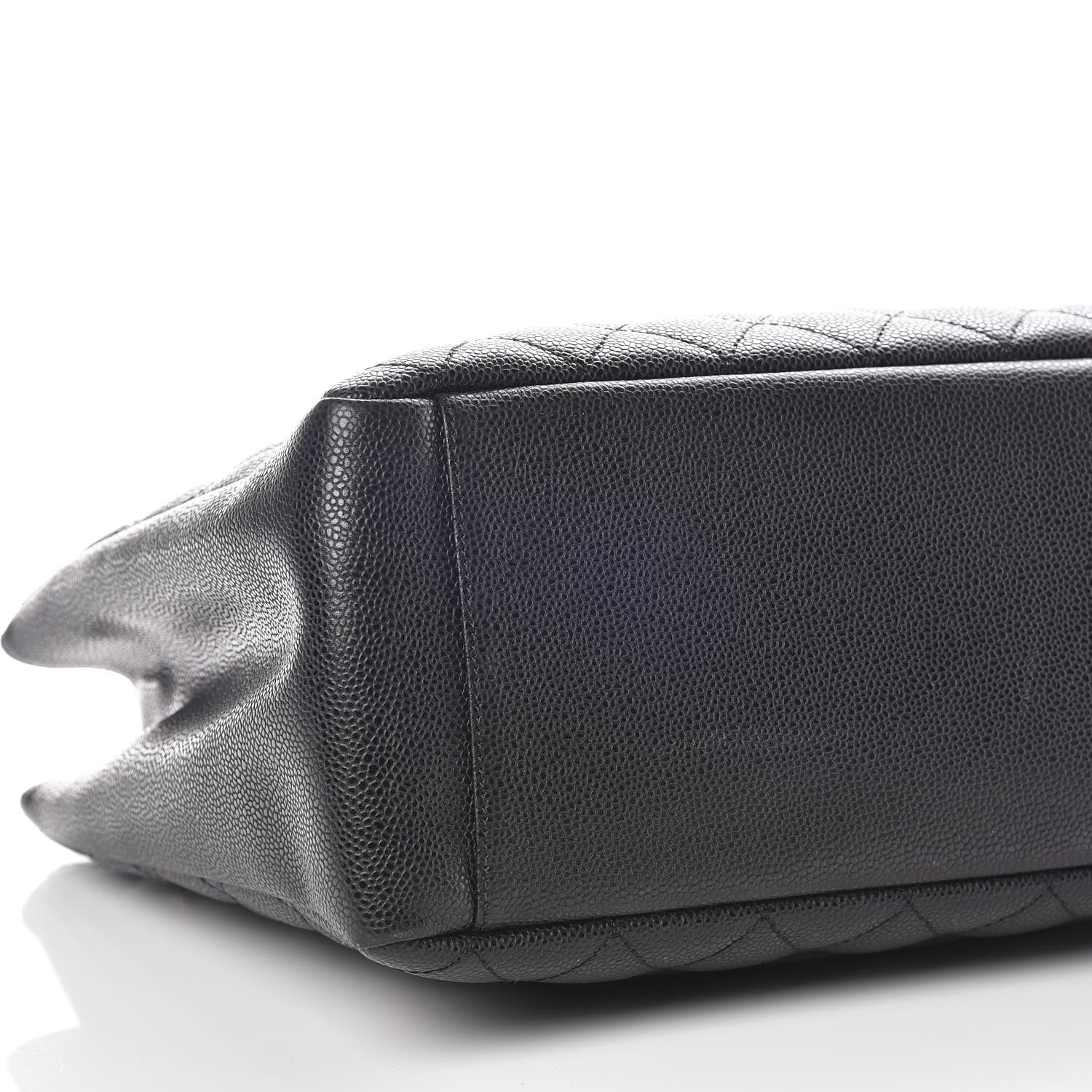 Chanel Caviar Quilted Grand Shopping Tote GST Black 5 of 10