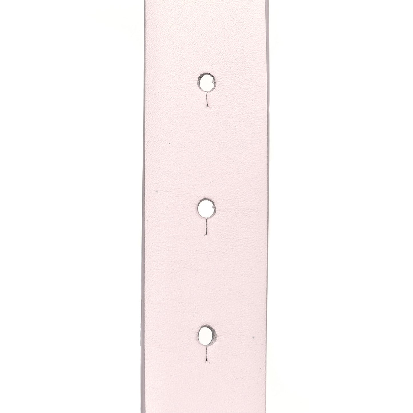 Calfskin Crystal Logo Belt 70 28 Light Pink