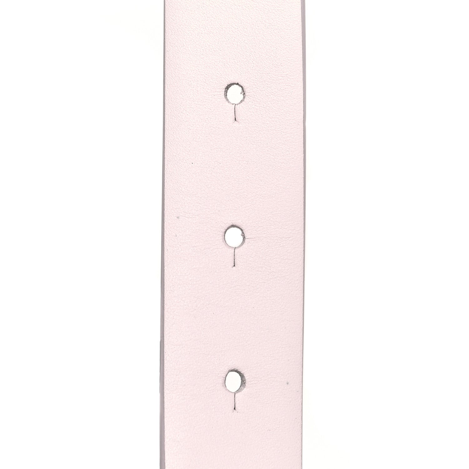 Chanel Calfskin Crystal Logo Belt 70 28 Light Pink 6 of 7
