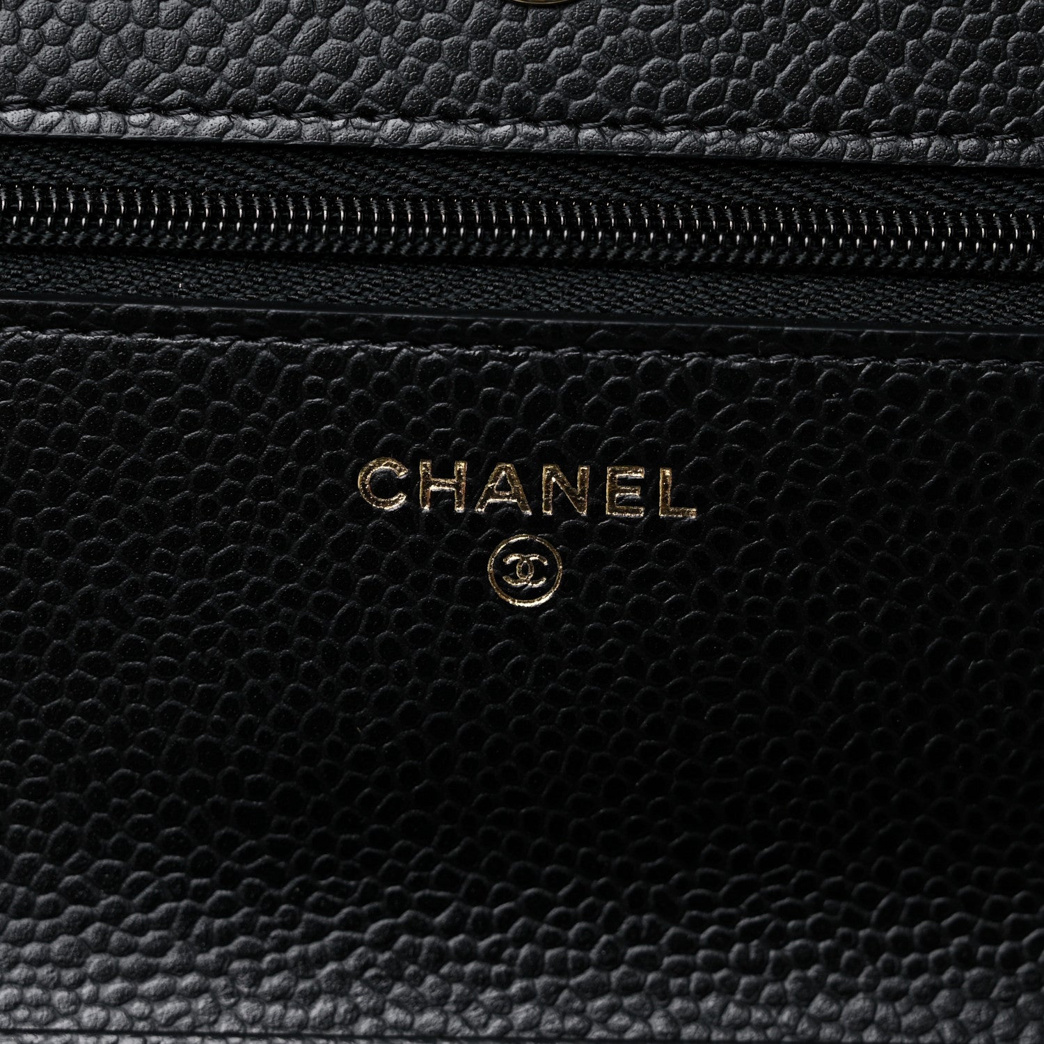 Chanel Caviar Quilted Wallet On Chain WOC Black 6 of 11