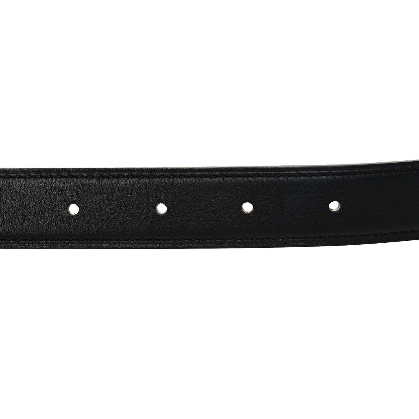 Swift Epsom 24mm Mini H Belt 75 30 Black Gold