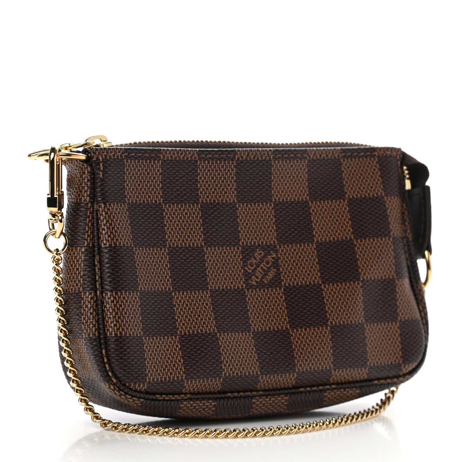 Louis Vuitton Damier Ebene Mini Pochette Accessories 3 of 8