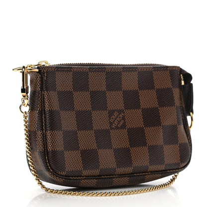 Louis Vuitton Damier Ebene Mini Pochette Accessories 3 of 8
