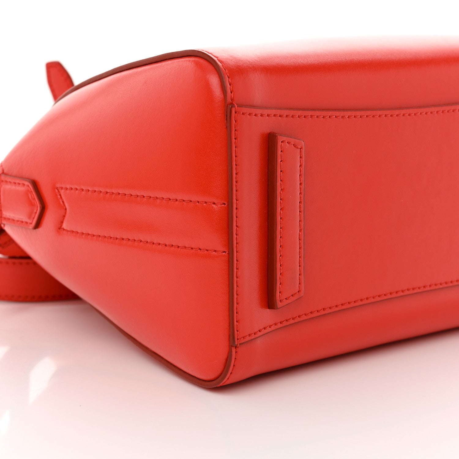 Givenchy Shiny Lord Calfskin Mini Antigona Red 9 of 10