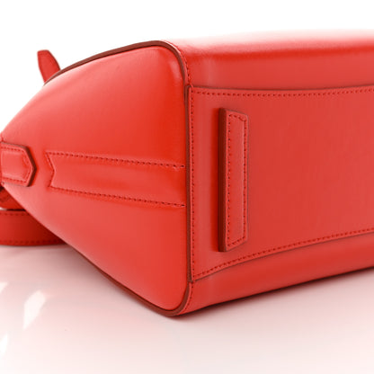 Givenchy Shiny Lord Calfskin Mini Antigona Red 9 of 10