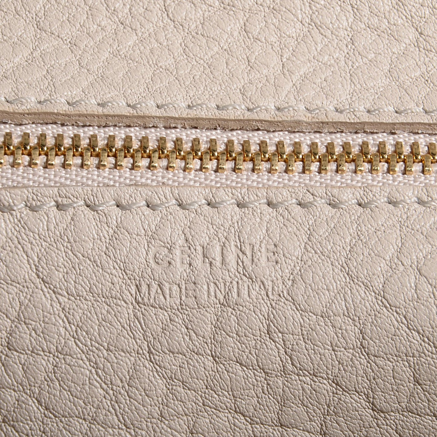 Grained Calfskin Small Tie Knot Tote Chalk