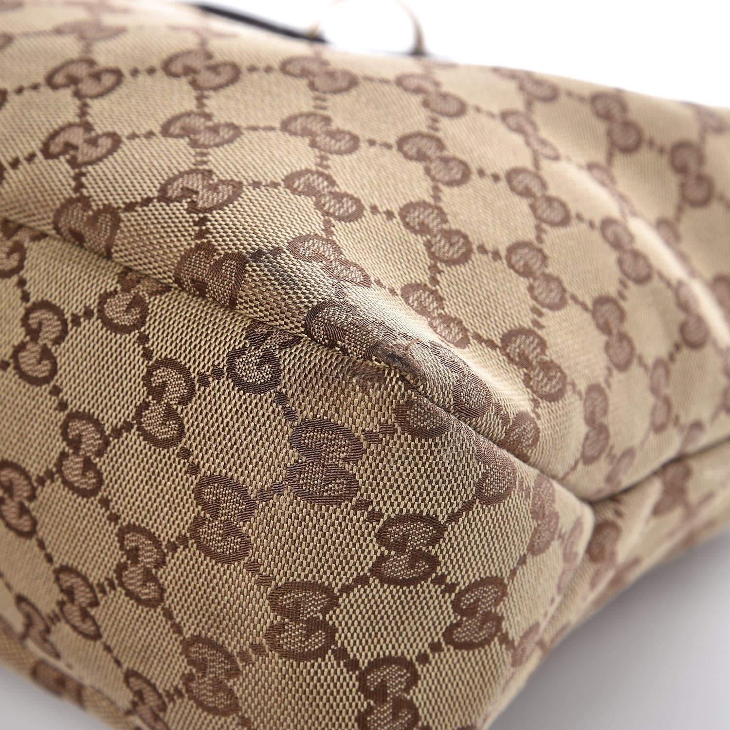 Gucci Monogram Medium Horsebit Chain Hobo Dark Brown 9 of 17