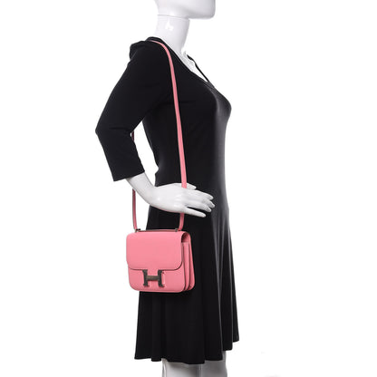 Hermes Epsom Constance 18 Rose Confetti 2 of 11