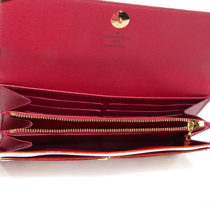 Louis Vuitton Monogram Multicolor Sarah Wallet White 6 of 7