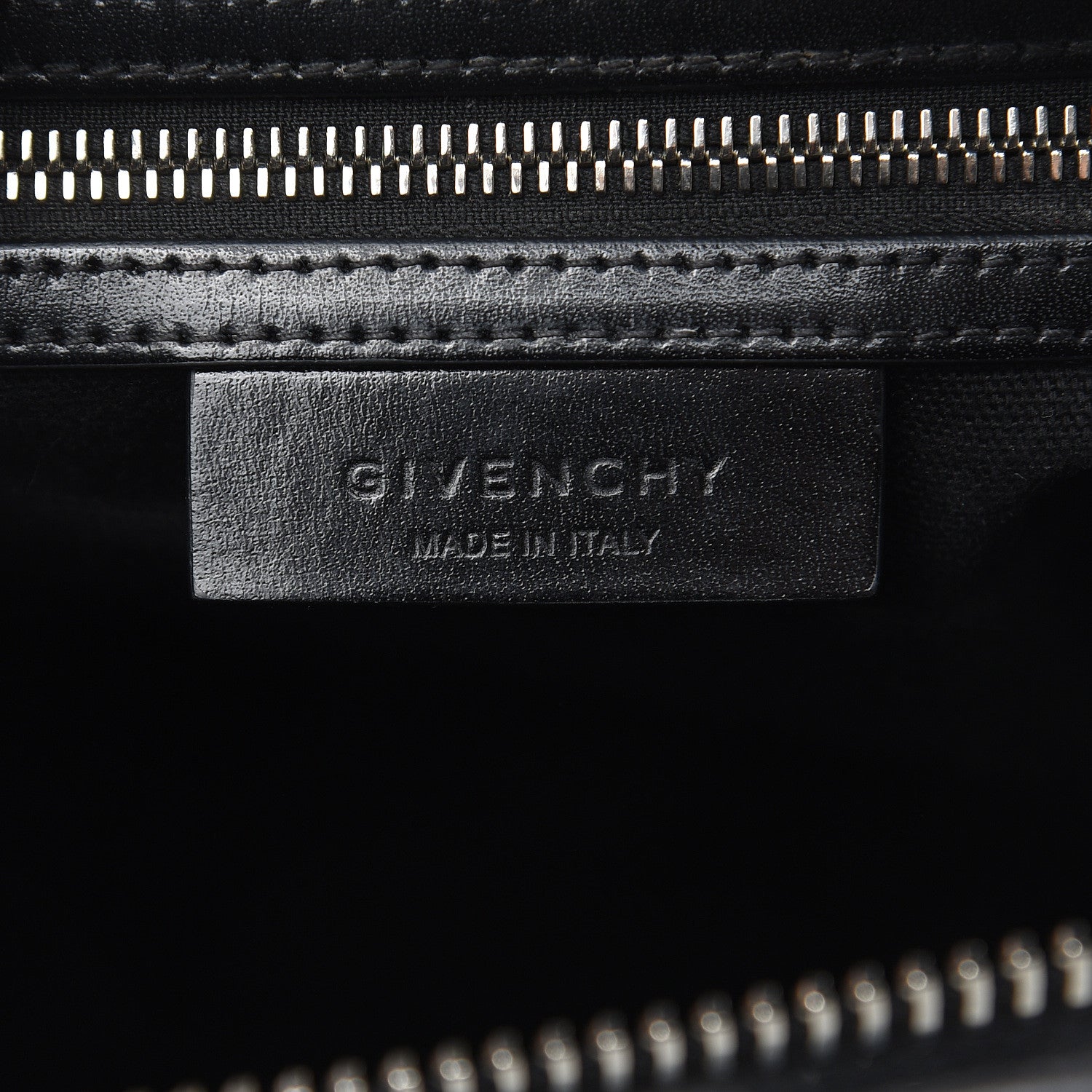 Givenchy Shiny Lord Calfskin Medium Antigona Black 6 of 17