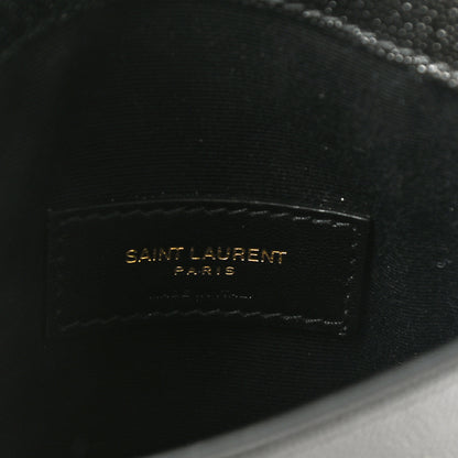 Saint Laurent Grain De Poudre Uptown Baby Pouch Black 6 of 7