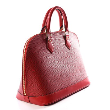 Louis Vuitton Epi Alma PM Castillan Red 2 of 10