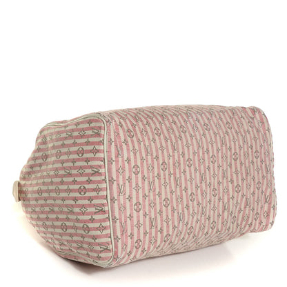 Louis Vuitton Mini Lin Croisette Speedy 30 Rouge 4 of 8