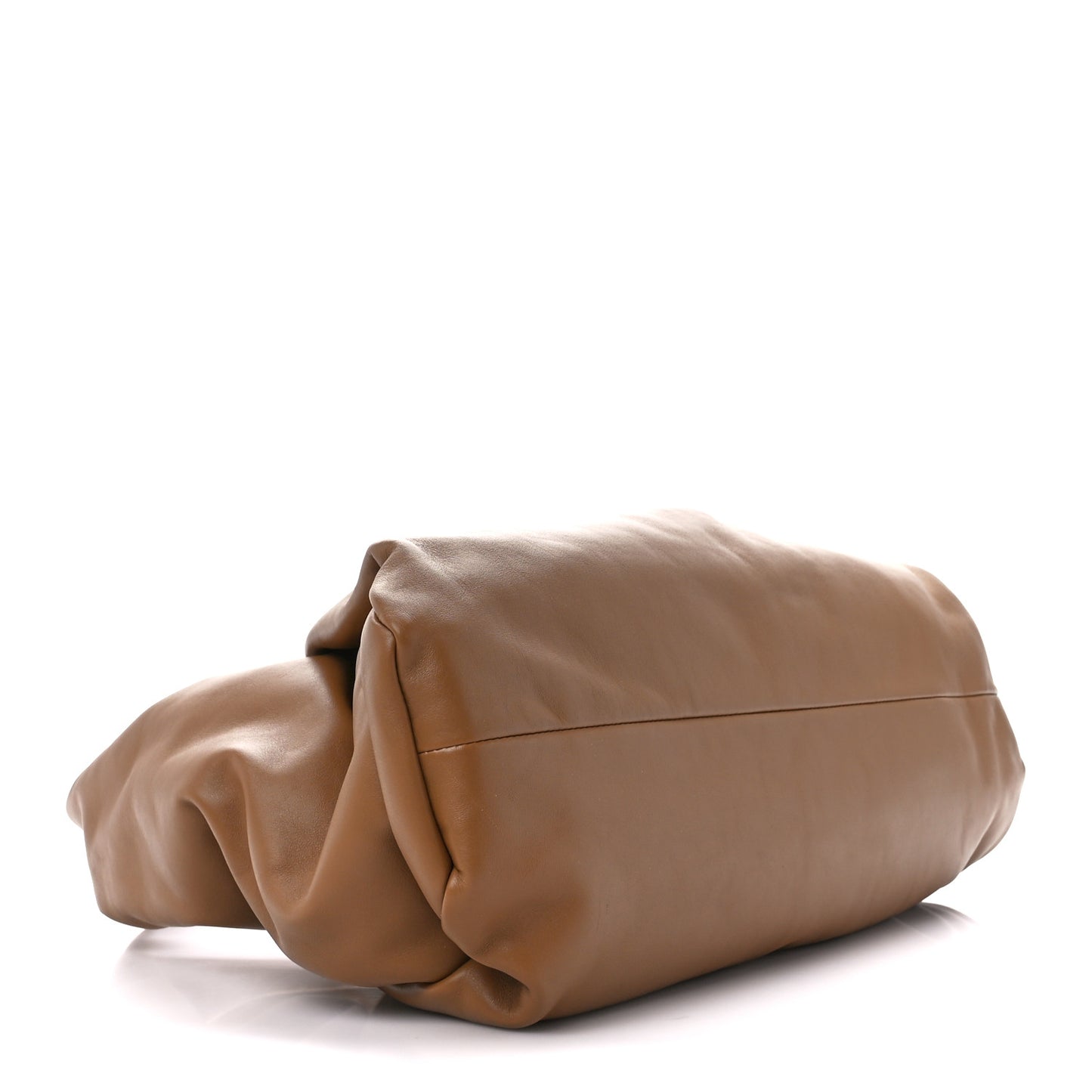 Smooth Butter Calfskin Small The Shoulder Pouch Cammello