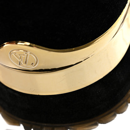 Louis Vuitton Suede Monogram Run Away Sneakers 36.5 Black 9 of 21