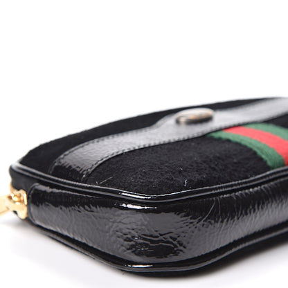 Gucci Suede Patent Ophidia Belted iPhone Case 95 38 Black 10 of 12