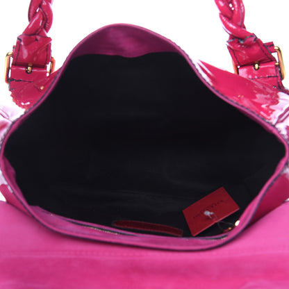 Valentino Garavani Patent Large Histoire Pink 5 of 11