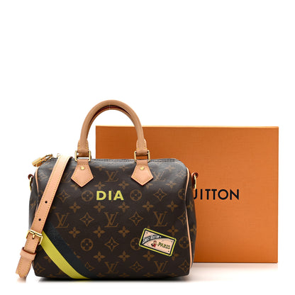 Louis Vuitton Monogram My World Tour Speedy Bandouliere 25 10 of 10