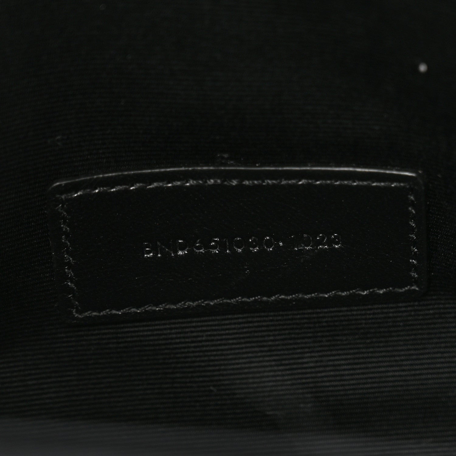 Saint Laurent Grain De Poudre Textured Mixed Matelasse Triquilt Monogram Clutch Black 7 of 12