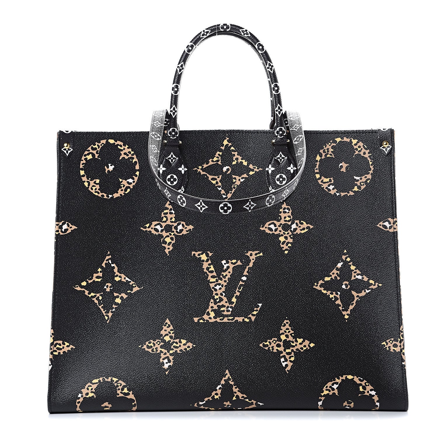 Louis Vuitton Monogram Giant Jungle Onthego GM Black 1 of 10