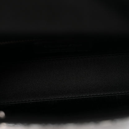 Christian Dior Satin Crystal Cannage Mini Lady Dior Black 5 of 13
