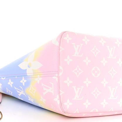 Louis Vuitton Monogram Escale Neverfull MM Pastel 9 of 14